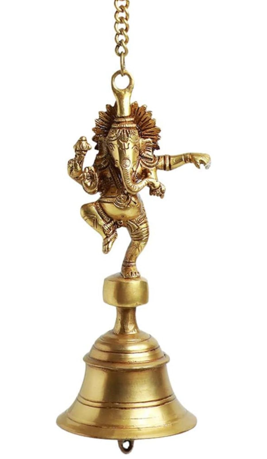 Dancing Ganesha Hanging Bell