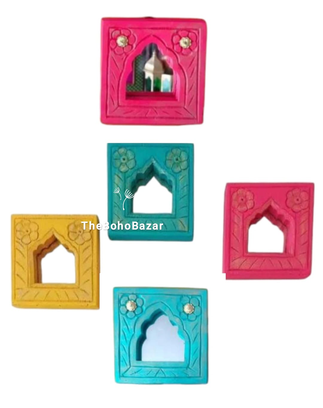 Boho Jharokha Mirrors