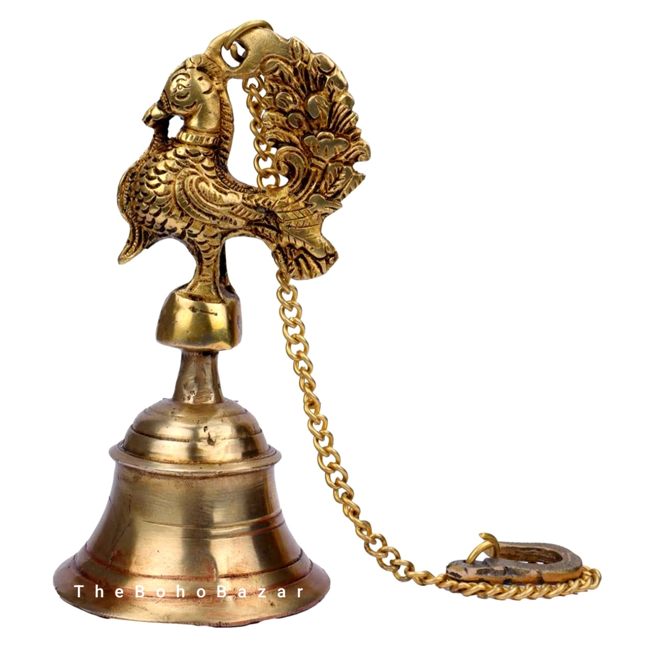 Annam Brass Bell Hanging