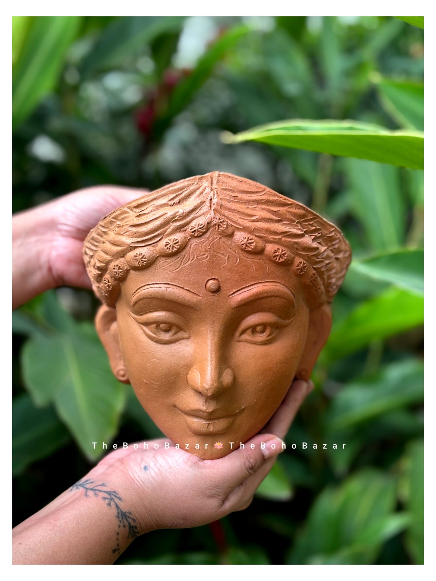 Lady Face Wall Planter