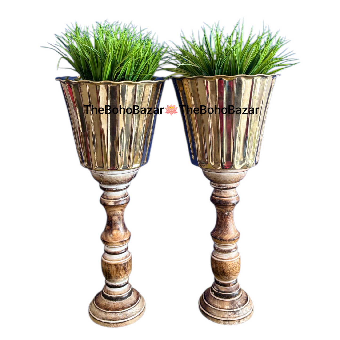Brass Planter Stand