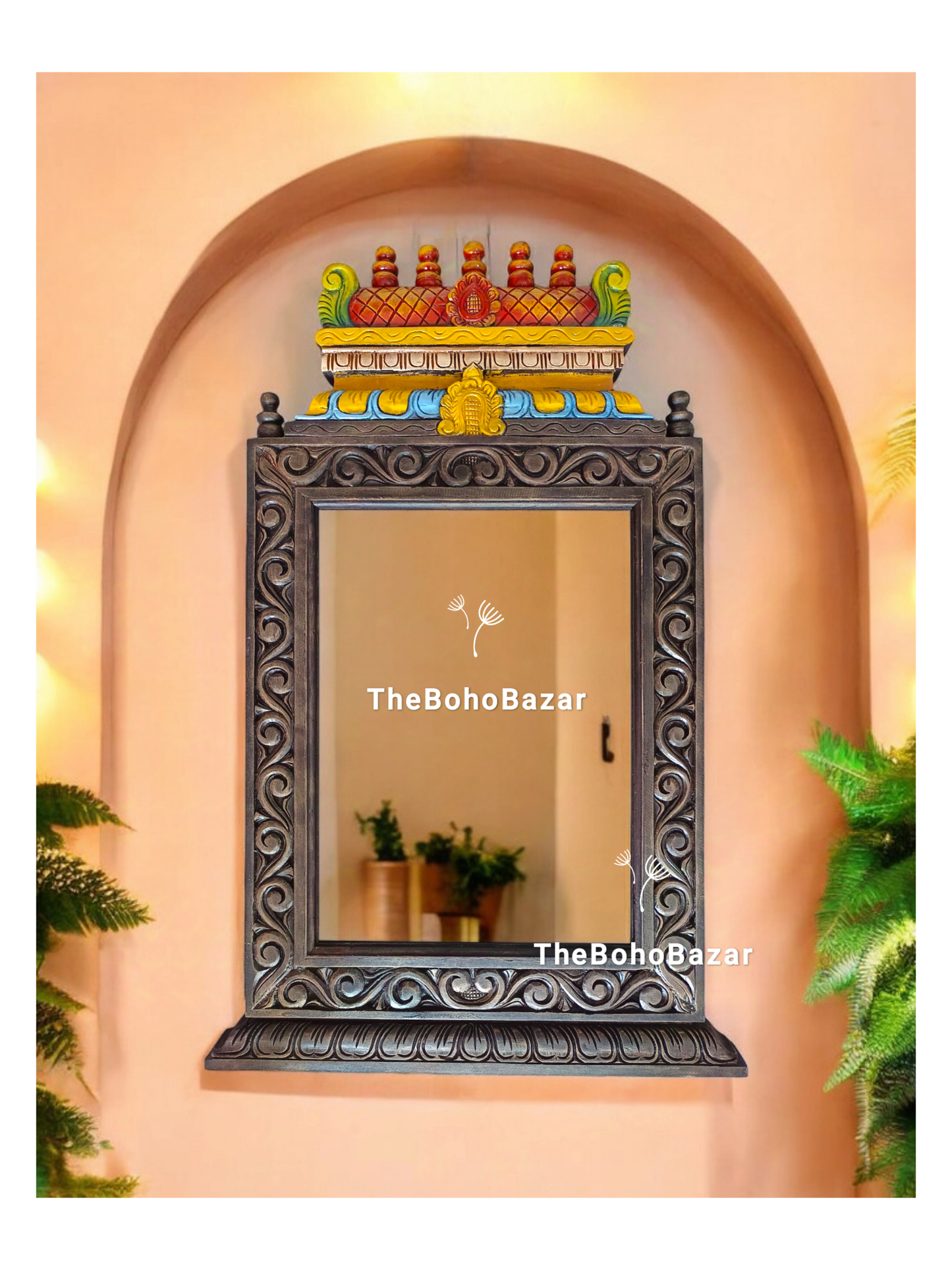 Gopuram Mirror Frame