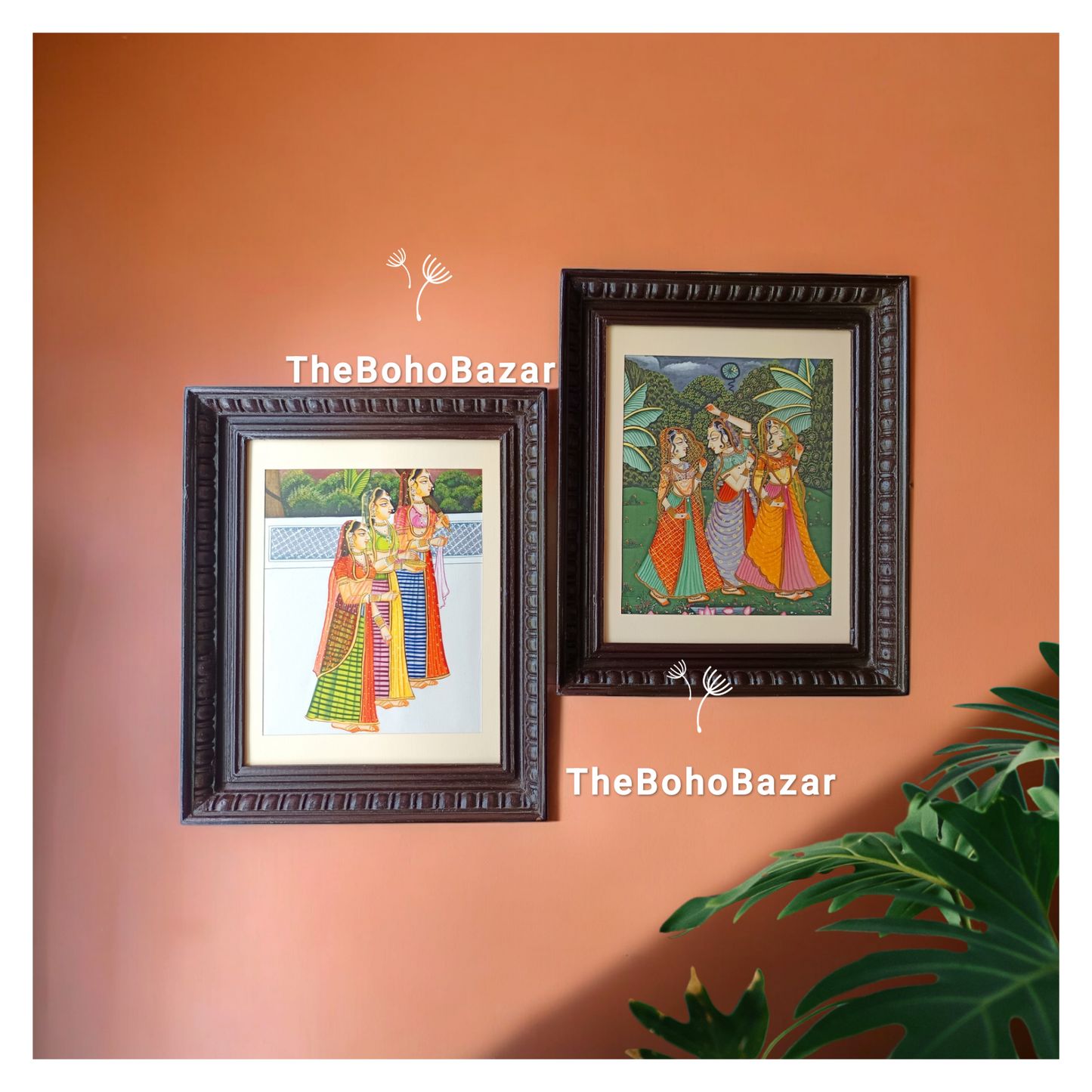 Mughal Princess Paintings (set of 2)