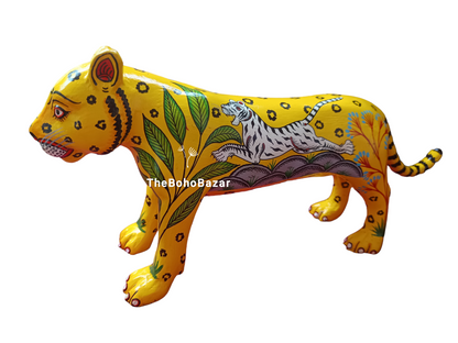 Pattachitra Tiger Figurine