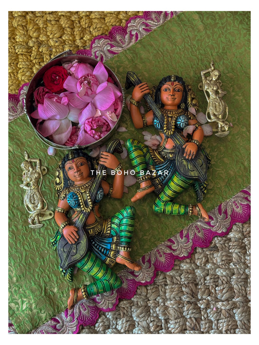 Chettinad Apsaras (Set of 2)