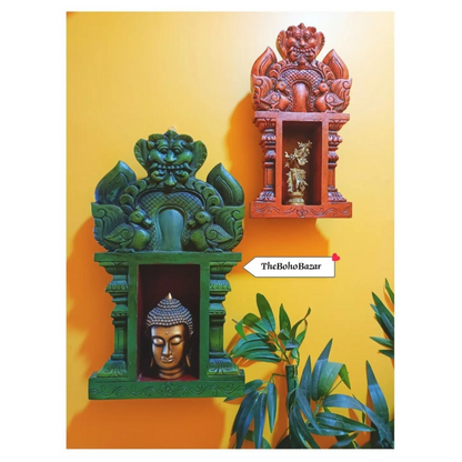 Yazhi Temple Frame Shelves