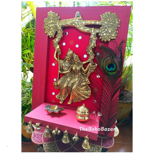 Radha Krishna Wall Frame