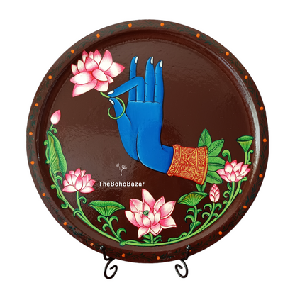 Buddha Chin Mudra Wall Plate