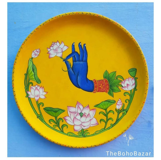 Buddha Chin Mudra Wall Plate