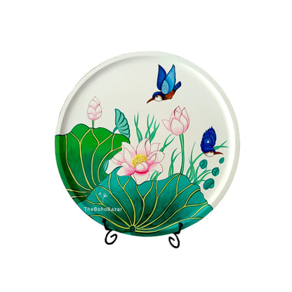 Variation 1: Blooming Baagh Wall Plate