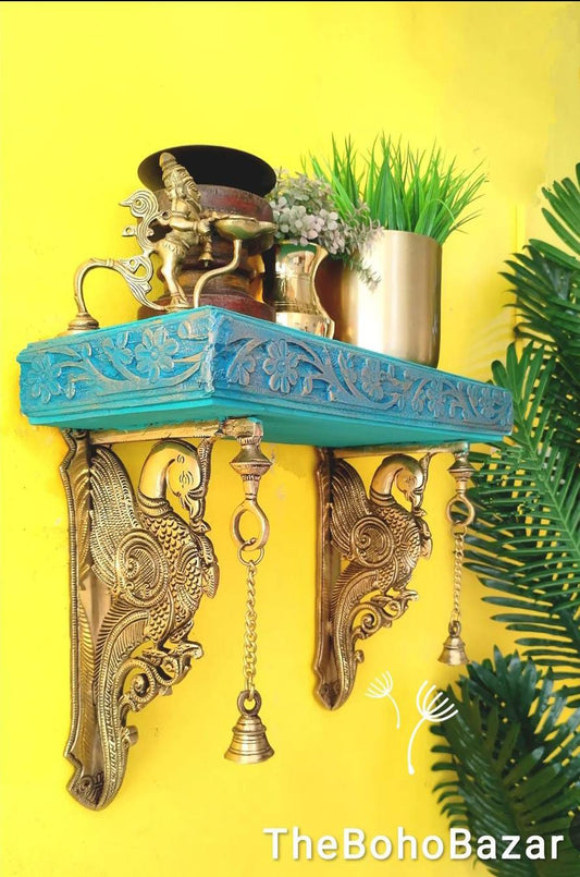 Peacock Bracket Shelf