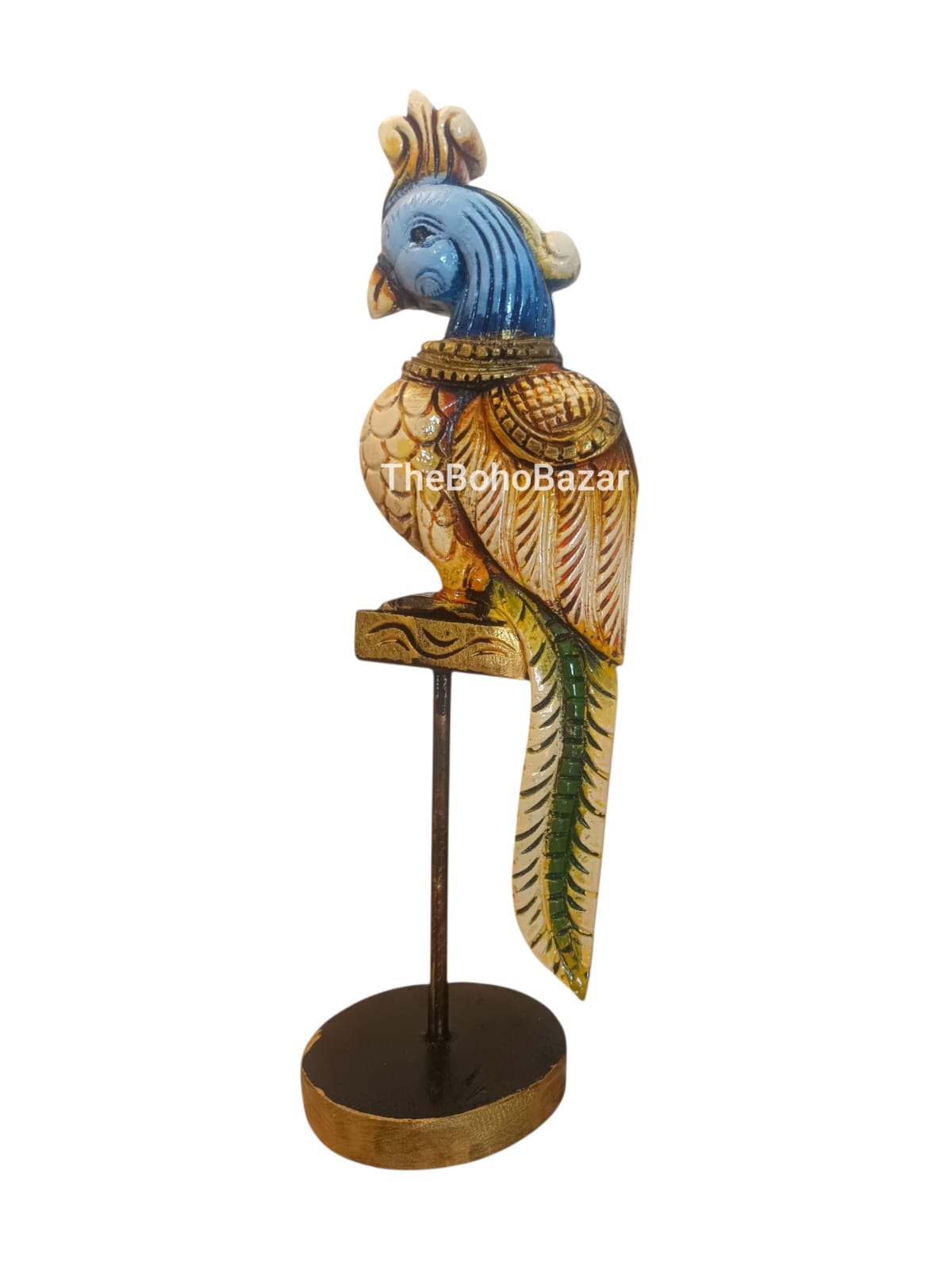 Mitthu Parrot Table Top Accent