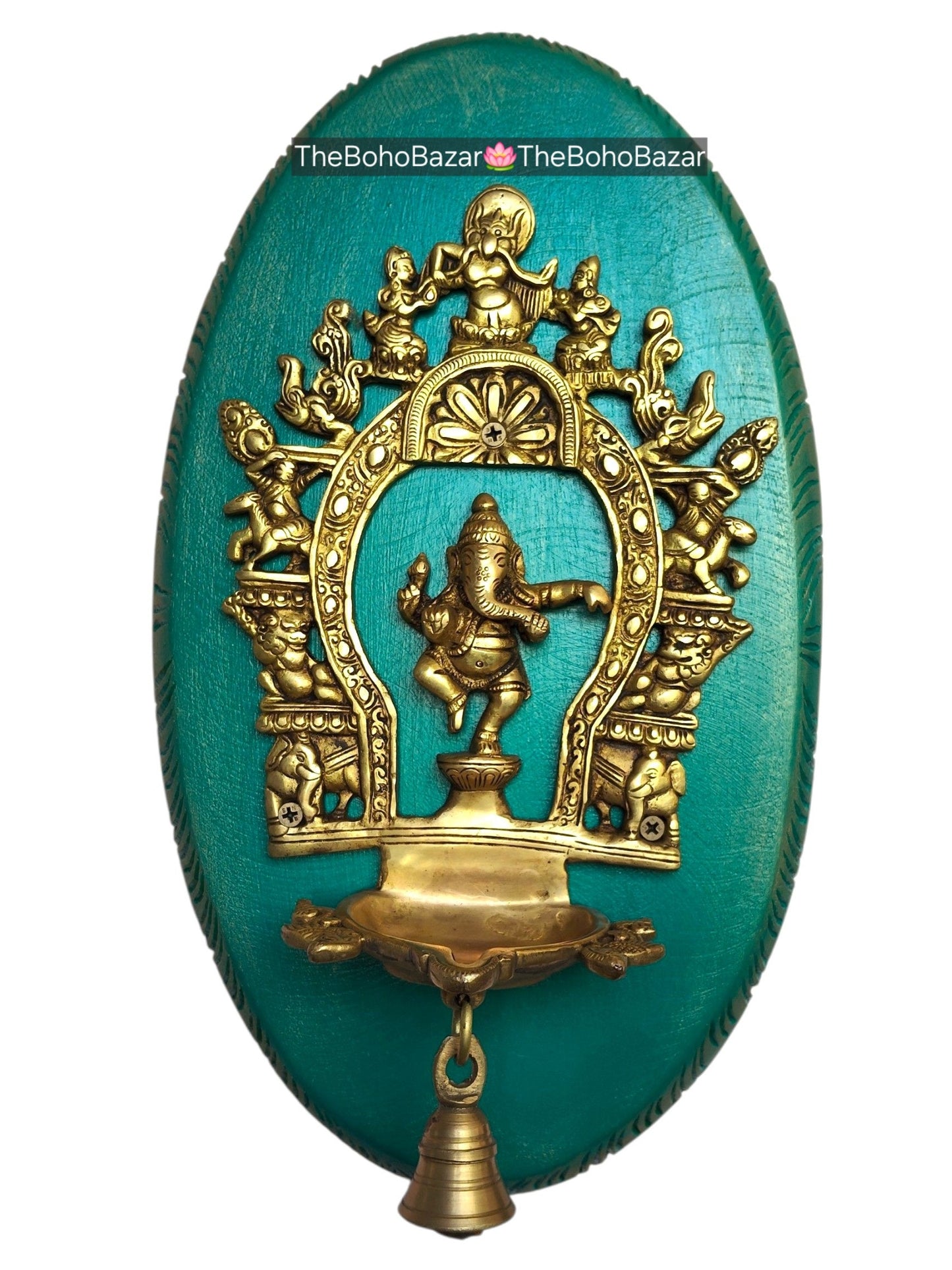 Ganesha Prabhavali Diya Frame