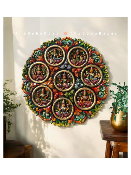 Ashtalakshmi Wall Panel