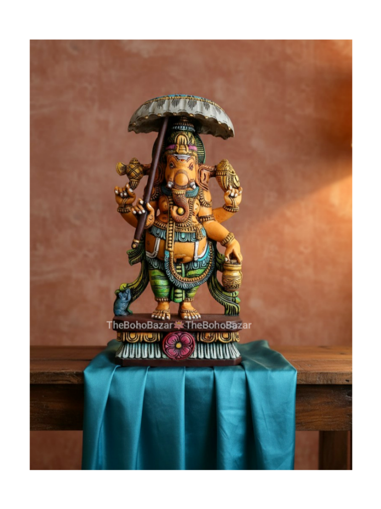 Umbrella Ganesha Sculpture