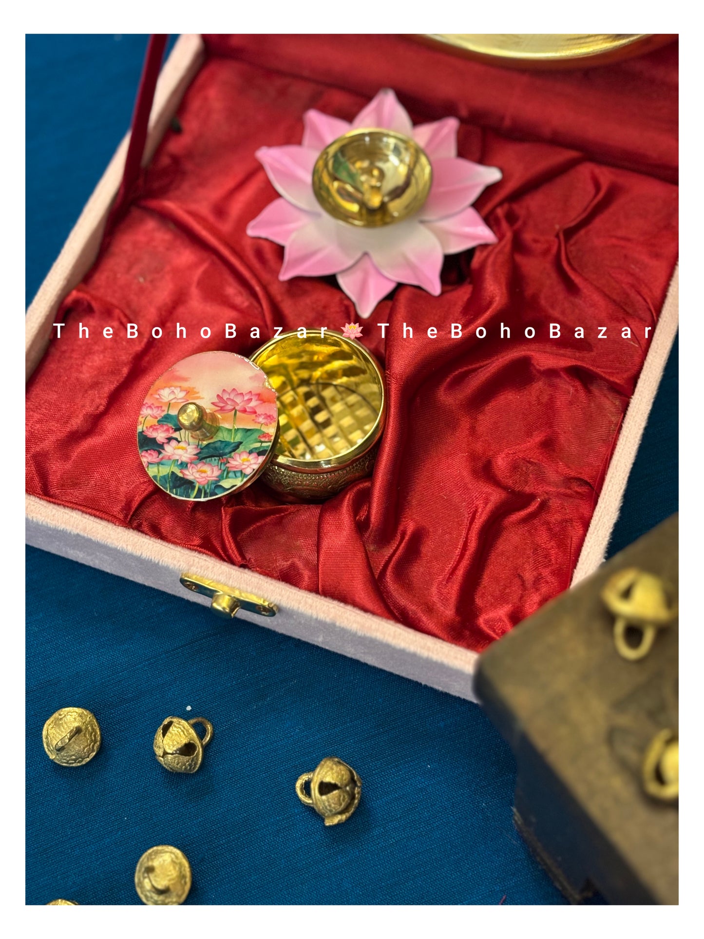 Pichwai Pooja Thali Set