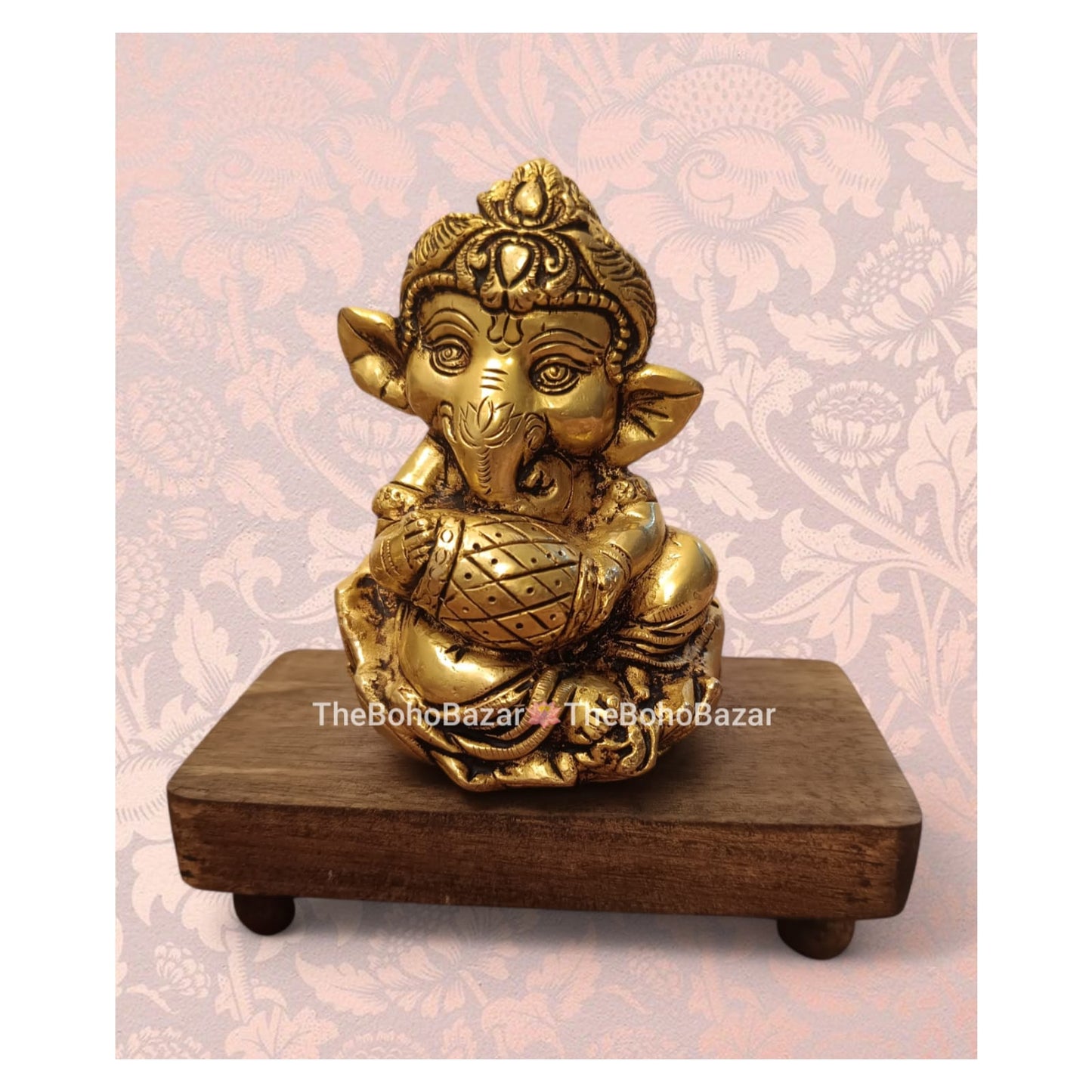 Brass Musical Ganesha Set of 5