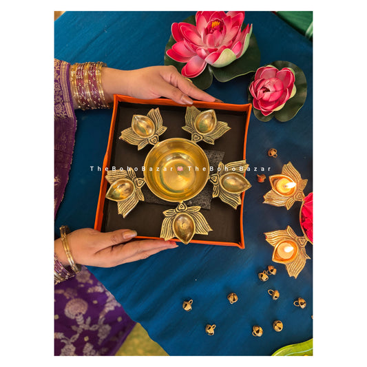 Brass Lotus Uruli