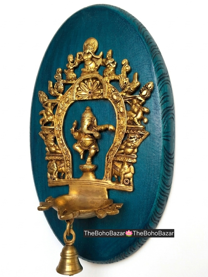 Ganesha Prabhavali Diya Frame