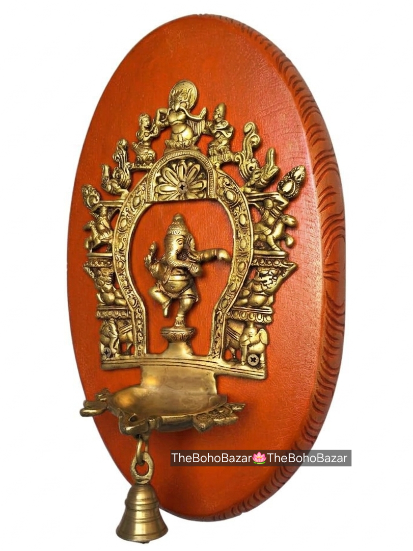 Ganesha Prabhavali Diya Frame
