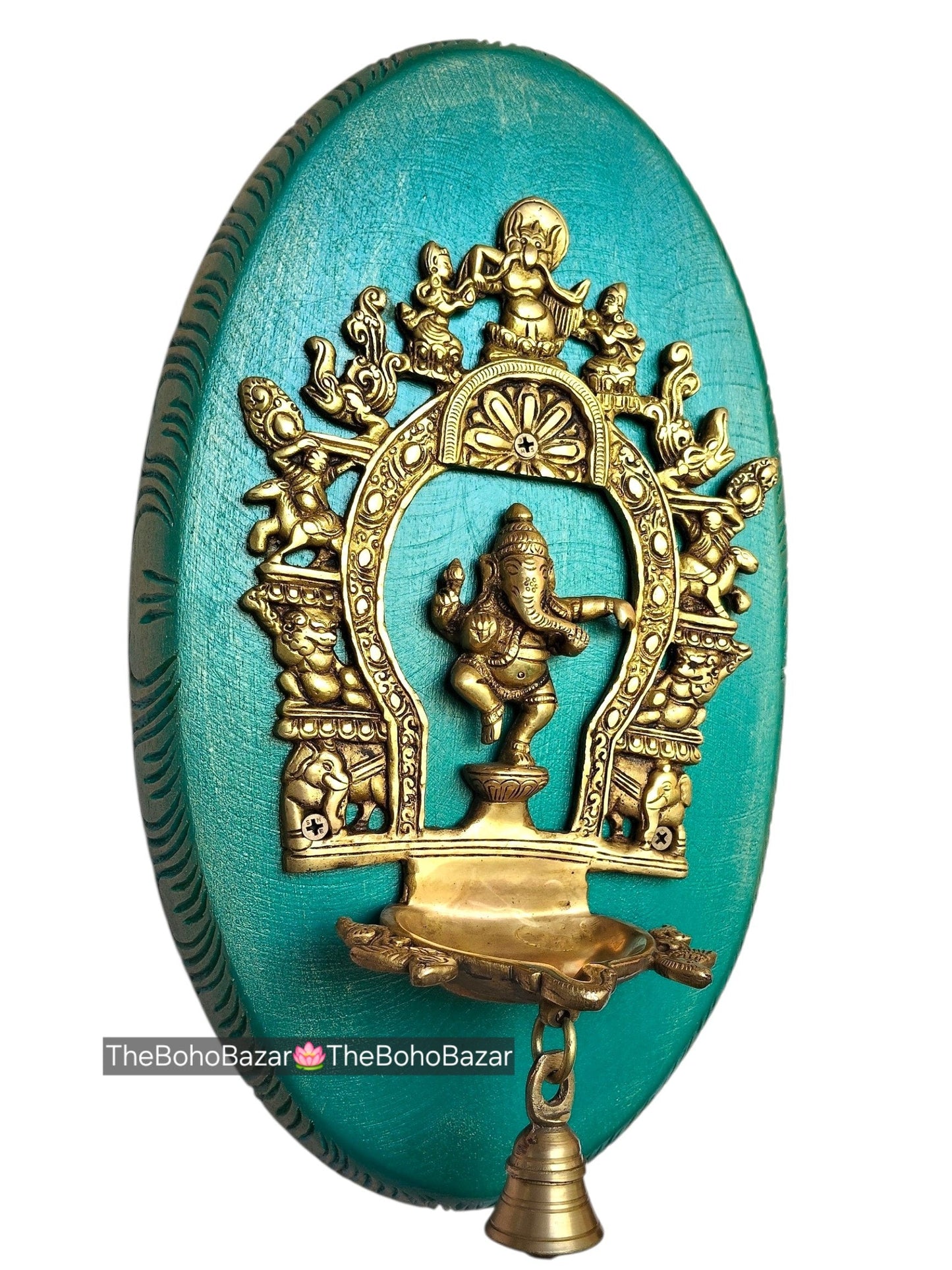 Ganesha Prabhavali Diya Frame