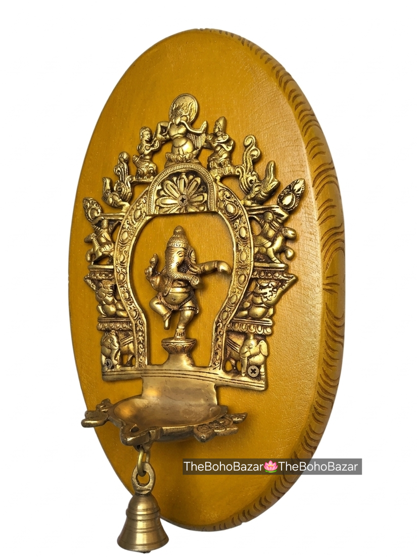 Ganesha Prabhavali Diya Frame
