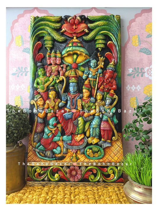 Ram Pattabhishekam Wall Panel