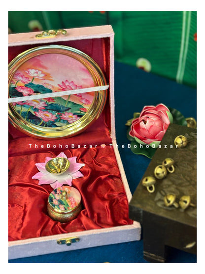 Pichwai Pooja Thali Set