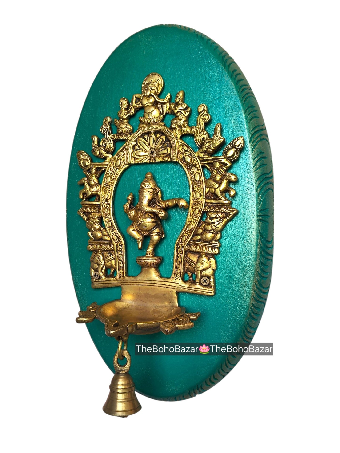Ganesha Prabhavali Diya Frame