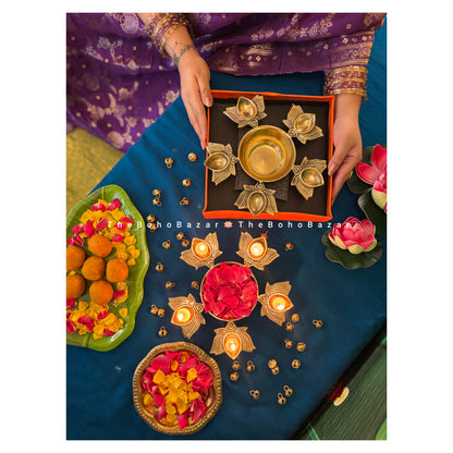 Brass Lotus Uruli