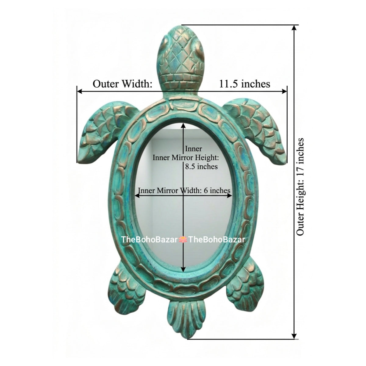Turtella Wall Mirror