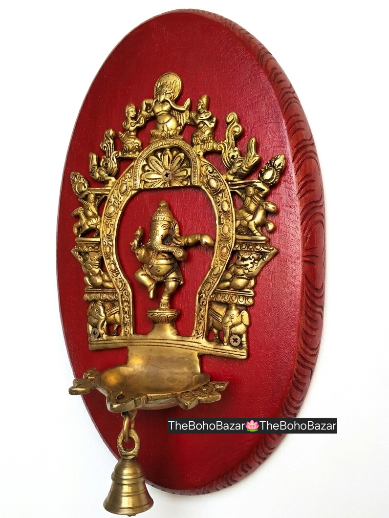 Ganesha Prabhavali Diya Frame