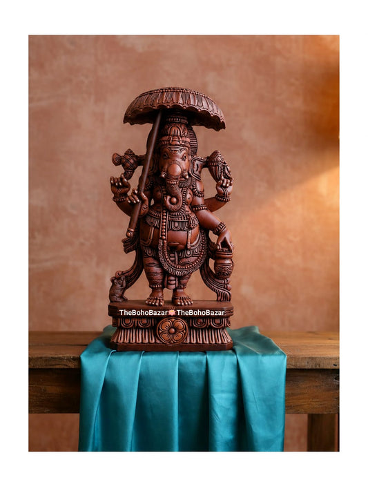 Umbrella Ganesha Sculpture