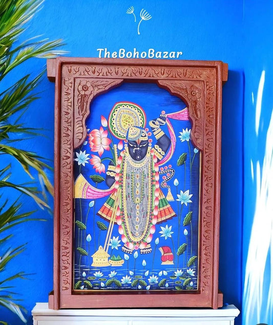 Srinathji Wooden Jharokha